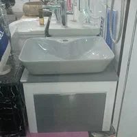 روشویی کابینتی 36در 55 ضد آب با سنگ سفید|لوازم سرویس بهداشتی|اسلامشهر, مسکن مهر اسلاشهر (شهرک امام خمینی)|دیوار