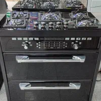 اجاقگاز طرح ۵شعله فر تکنوجنرال ۳کشوصفحه شیشه|اجاق گاز و لوازم برقی پخت‌وپز|اندیشه, |دیوار