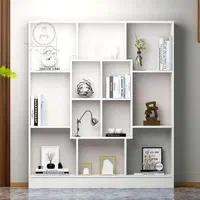 بوفه و کتابخانه مدل ماکان سفید|کتابخانه، شلف، قفسه‌های دیواری|تبریز, |دیوار