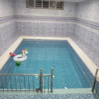 باغ ویلا چناران استخر آب گرم سرپوشیده.فول امکانات|اجارهٔ کوتاه‌مدت ویلا و باغ|گلبهار, شهر جدید گلبهار|دیوار