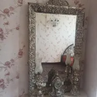 آینه شمعدان برنزی