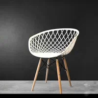 صندلی حصیری پایه پلیمری//مدل شانار گرگان|میز و صندلی غذاخوری|گرگان, |دیوار