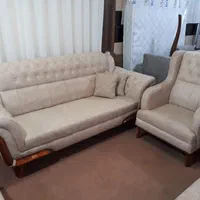 مبل مدل  کاسپین مارشال ۷نفره. ۶ماهه چک باهمین قیمت|مبلمان خانگی و میز عسلی|ساری, |دیوار