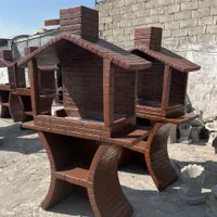 باربیکیو منقل کباب پز بتنی مسلح سنگین مقاوم باغی