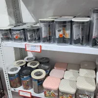 قوطی حبوبات کریستالی ، شیشه ای و لاکی نشکن|ظروف نگهدارنده، پلاستیکی، یک‌بارمصرف|اصفهان, هفتون|دیوار