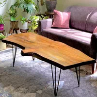 میز جلو مبلی روستیک میز چوبی میز عسلی