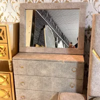سرویس خواب دو نفره لیزری دارای رنگ بندی زرکالا|تخت و سرویس خواب|یاسوج, |دیوار