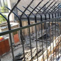 نرده حفاظ روی دیواری سرنیزه ای آبشاری|مصالح و تجهیزات ساختمان|ری, صالحآباد شرقی|دیوار