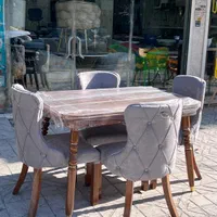 میز و صندلی ناهارخوری نهارخوری 4 نفره لوکاس|میز و صندلی غذاخوری|کرمانشاه, |دیوار