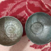 سلام ۱جفت کاسه ۱جفت بشقاب صفویه وقلمکاری اصل