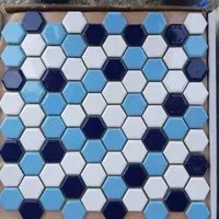 سرامیک استخری آبی سیر و آبی روشن،کاشی استخری|مصالح و تجهیزات ساختمان|تهران, الهیه|دیوار