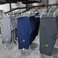 شلوار کتان پارچه ای اسپرت تمام کشی مردانه کد 111