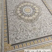 فرشــ ماشینی طرح میـران نقره ای/نقش جهان/سایه روشن|فرش|تهران, اسفندیاری|دیوار