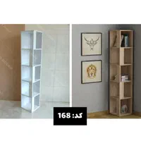 قفسه و کتابخانه‌های تمام MDF شیک و ژورنالی کد 101|کتابخانه، شلف، قفسه‌های دیواری|کرج, باغستان|دیوار