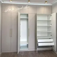 ساخت سفارشی کمد دیواری جاکفشی دراور کابینت|جاکفشی، کمد، دراور|رشت, نظری|دیوار