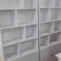 کتابخانه زنبوری|کتابخانه، شلف، قفسه‌های دیواری|قم, امامزاده ابراهیم|دیوار