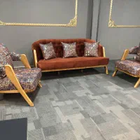 مبل مینیمال سانیا مبلمان راحتی چوب پارچه کمجا|مبلمان خانگی و میز عسلی|تهران, یافت آباد جنوبی|دیوار