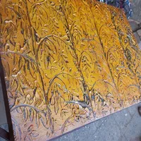 تابلو نقاشی تابلوی آبستره طلایی مشکی مدرن برجسته|تابلو، نقاشی، عکس|تهران, حصارک|دیوار