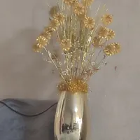 دوعددگلدان بزرگ کریستالی