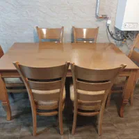 میز غذاخوری سه تیرک