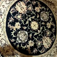 ۲ فرش گرد نو بافت مشهد|فرش|گرگان, |دیوار