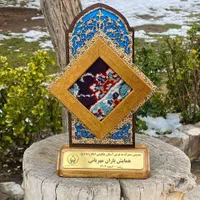 تندیس قطعه ای از فرش های متبرک امام رضا ع|مجسمه، تندیس، ماکت|تهران, بهارستان|دیوار