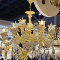 لوستر شاه عباسی  سه شعله کلاسیک|لوستر و چراغ آویز|مشهد, خواجه ربیع|دیوار