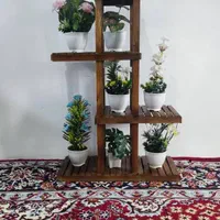 پایه گلدان طرح های متنوع چوبی چوب روس شلف گلدان|گل و گیاه طبیعی|تهران, نارمک جنوبی|دیوار