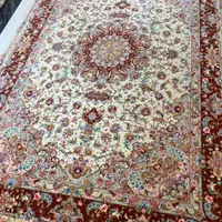 جفت فرش ۶ متری دستباف تبریز علیا کتیبه ای شرایطی|فرش|تهران, فرمانیه|دیوار