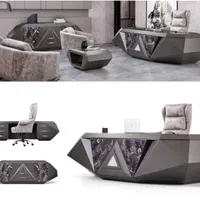 ست اتاق دفتروکالت پاپیتال مبلمان جلومبلی کنسول میز