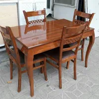 نهار خوری مدل خشتی|میز و صندلی غذاخوری|مشهد, خواجه ربیع|دیوار