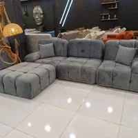 مبل ال مبلمان راحتی مینیمال مدل(بامبو)تخت شو.|مبلمان خانگی و میز عسلی|مشهد, خواجه ربیع|دیوار