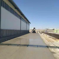 بتن ریزی کف با دوربین تراز یزری