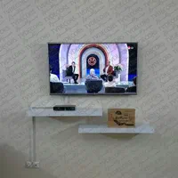 شلف براکت پایه tv چرخشی نصب کنج دیوار نصابها|میز تلویزیون|اندیشه, |دیوار