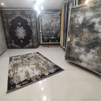 فرش ماشینی نقشه جدید طلاکوب دار * سایز۶و۹و۱۲متری *
