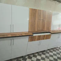 سرویس کابینت بدنه فلزی درب ام دی اف