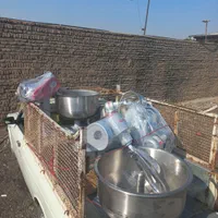 فر استیل ساندویچی و دیزی پزی وفلافلی+یخچال ایستا|کافیشاپ و رستوران|الشتر, |دیوار