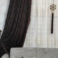 شال با مدال وتاج پرده|پرده، رانر، رومیزی|ساوه, |دیوار