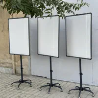 مدیریتی تخته وایت برد شیشه ای پایه وایت برد