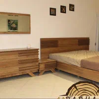 سرویس اتاق خواب دو نفره تخت خواب دونفره ماه|تخت و سرویس خواب|مشهد, سیس‌آباد|دیوار
