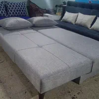 مبل تختخوابشو تخت خواب شو تختشو طوسی رنگ|مبلمان خانگی و میز عسلی|تهران, اتحاد|دیوار