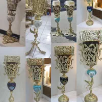 سطل زباله برنجی برنزی تزئینی برنز آلیاژ کنارسالنی|لوازم نظافت|مشهد, ابوذر|دیوار