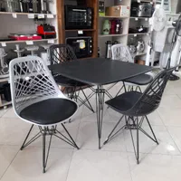 میز و صندلی پایه فلز اسپایدر،فست فود * اثاث مارکت|میز و صندلی غذاخوری|سیرجان, |دیوار