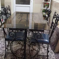 میزناهارخوری ۴ نفره کاملا نو|میز و صندلی غذاخوری|قم, زنبیل آباد|دیوار