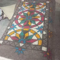 نمد فرش سنتی تزیینی با خواص طبی|گلیم، جاجیم، گبه|تهران, افسریه شمالی|دیوار