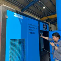 کمپرسور هواکاران اسکرو مدل HM125 بوستر|ماشین‌آلات صنعتی|قم, نخودی|دیوار