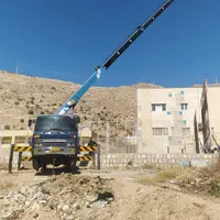 خدمات جرثقیل 7تن و25تن دکل بلند|خدمات حمل و نقل|شیراز, ترمینال باربری|دیوار