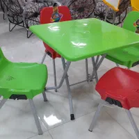 میز و صندلی/پلاستیکی/فست/فود/جیگرکی|میز و صندلی غذاخوری|چهارباغ, |دیوار