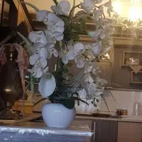 گل مصنوعی ارکیده لمسی به ارتفاع ۷۰ سانت