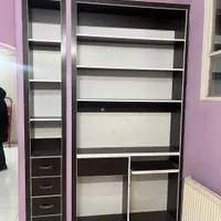 کتاب خانه تمیز و شیک|کتابخانه، شلف، قفسه‌های دیواری|سبزوار, ولیعصر (نجار آباد)|دیوار
